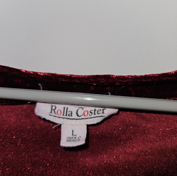 Rolla Coster Red Velvet Body Suit - Picture 4 of 7
